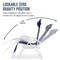 Best Choice Products Set of 2 Extra Wide Zero Gravity Lounge Chair Recliners w/ Cup Holder